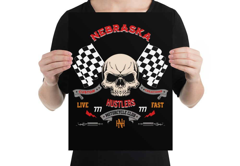 MOTORCYCLE CLUB POSTER