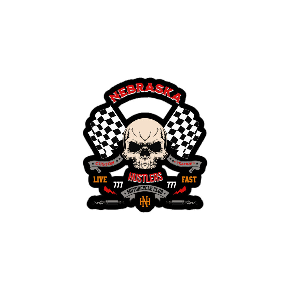 MOTORCYCLE CLUB STICKER