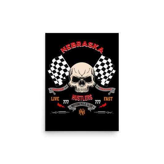 MOTORCYCLE CLUB POSTER