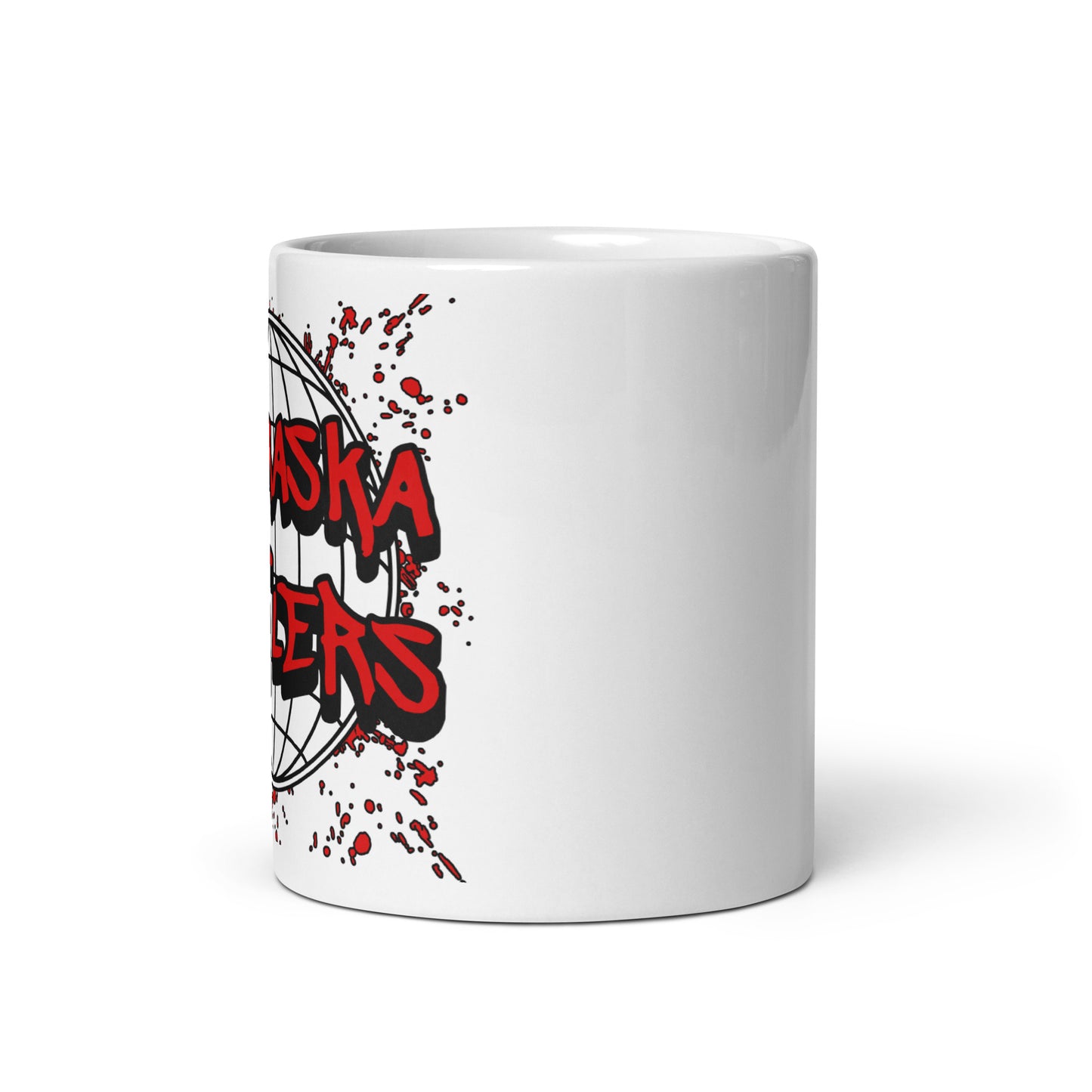 GLOBE SPLATTER MUG